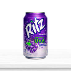 Bebida Gasificada Ritz Sabor Uva 355ml/24