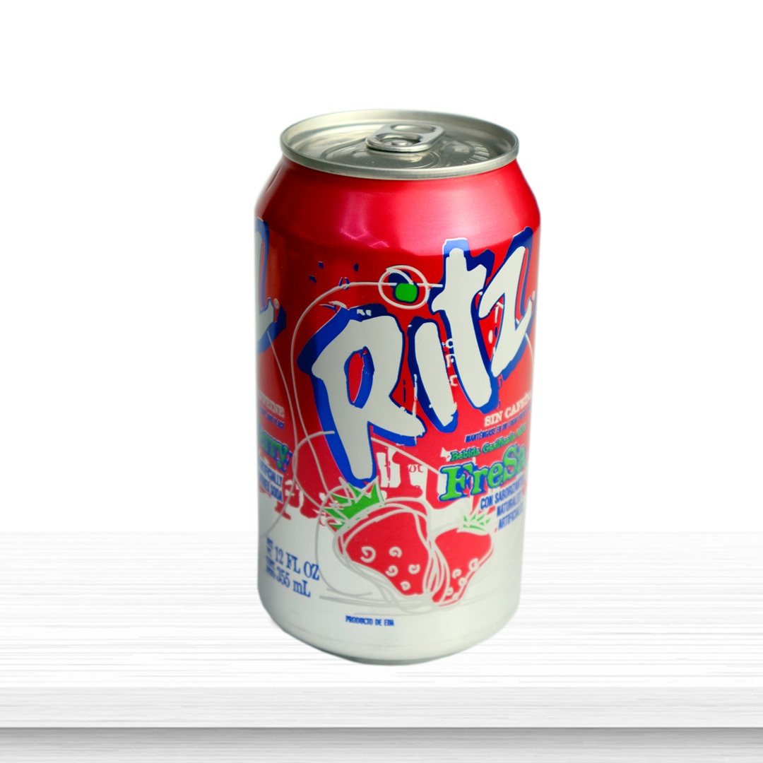Bebida Gasificada Ritz Sabor Fresa 355m - Imagen 3