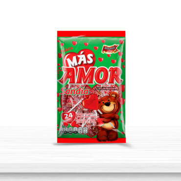 Paleta Mas Amor Sandia 24 unds /25