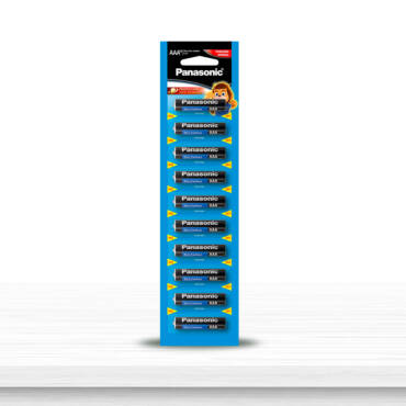 Pilas Ultra Hyper UM-4UHS/1B10 AAA Panasonic Tiras 12x10