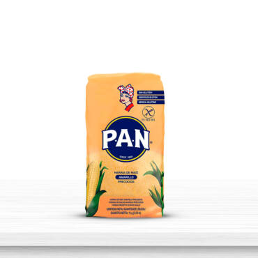 Harina De Maiz Amarillo Precocido Pan 2 Lb/10