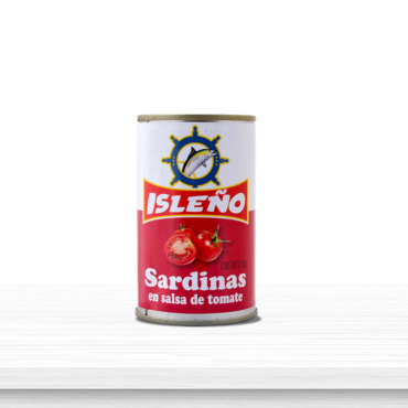Sardina Isleño en Salsa de Tomate 155g /50