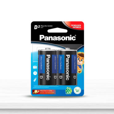 Pilas Ultra Hyper UM-1UHS/BP2 Tipo D Panasonic 12x2